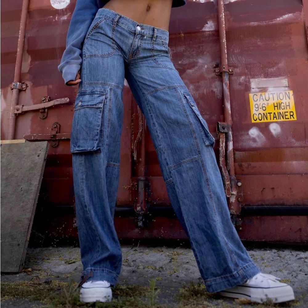 Brand new parachute denim
